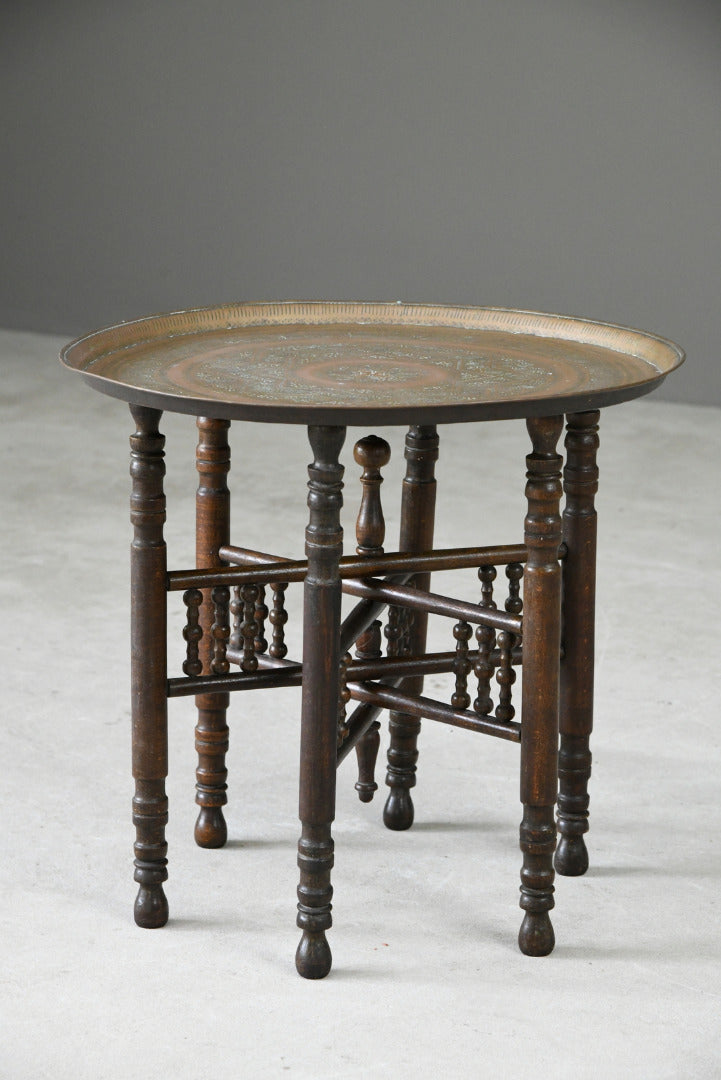 Eastern Copper Tray Table