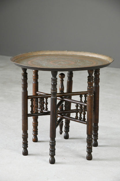 Eastern Copper Tray Table