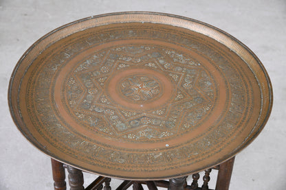 Eastern Copper Tray Table