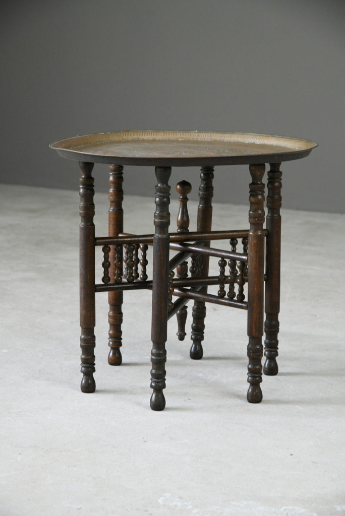 Eastern Copper Tray Table