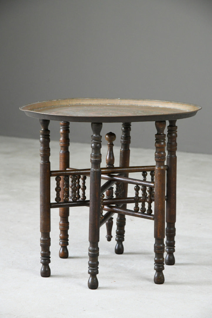 Eastern Copper Tray Table