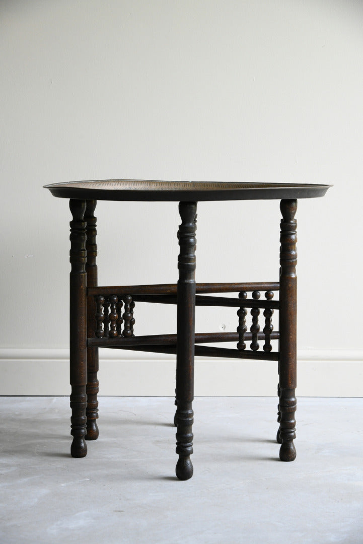 Eastern Copper Tray Table