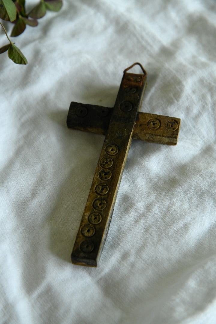 Vintage Mother Of Pearl Crucifix