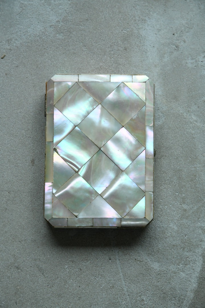 Mother of Pearl Card Case