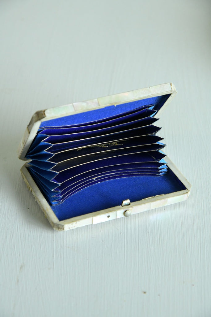 Mother of Pearl Card Case