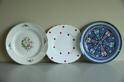 3 x Vintage Plates