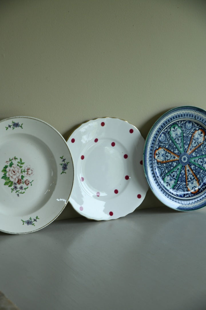 3 x Vintage Plates