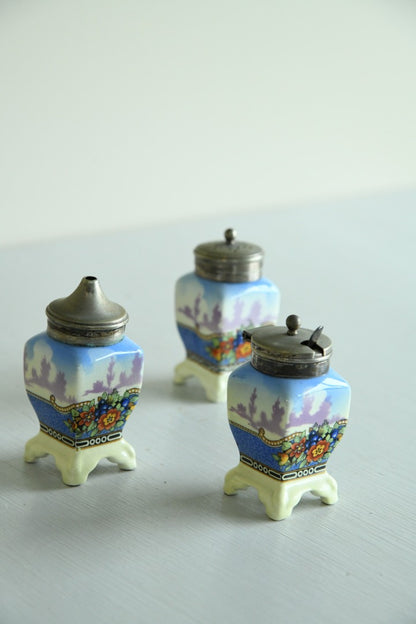 Lancasters Hanley Salt and Pepper Cruet Set