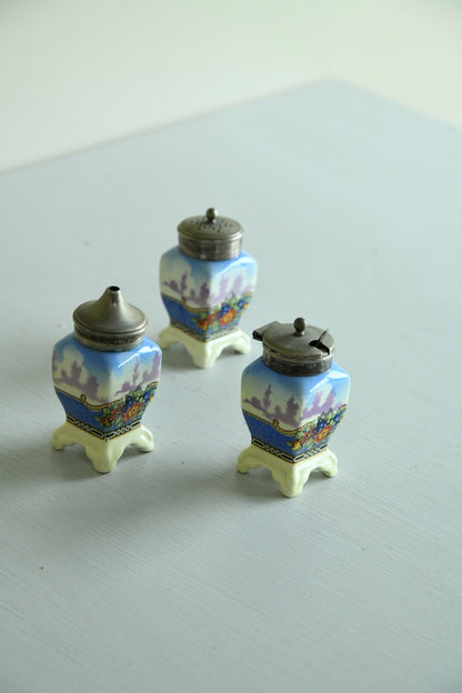 Lancasters Hanley Salt and Pepper Cruet Set