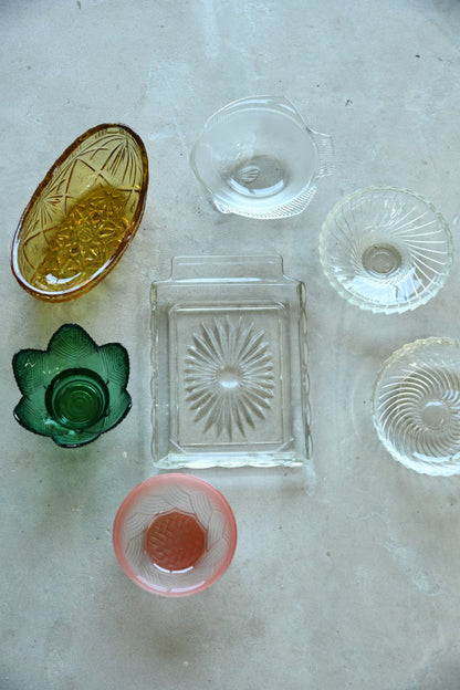 Assorted Vintage Glass Bowls