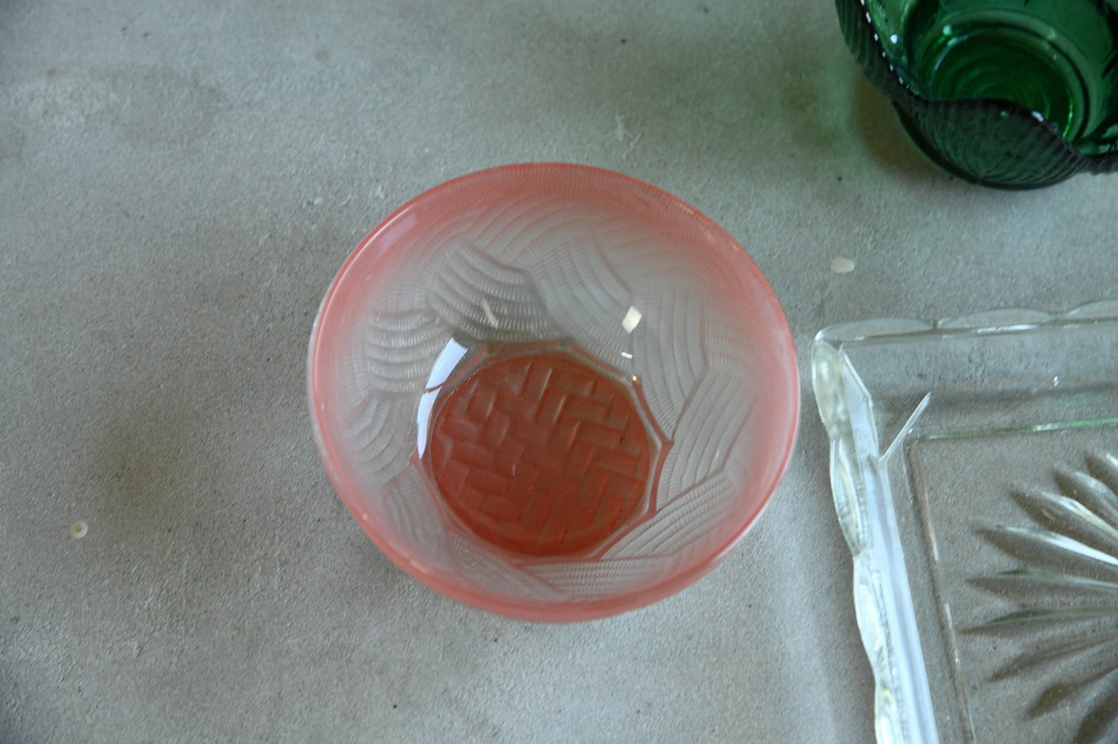 Assorted Vintage Glass Bowls