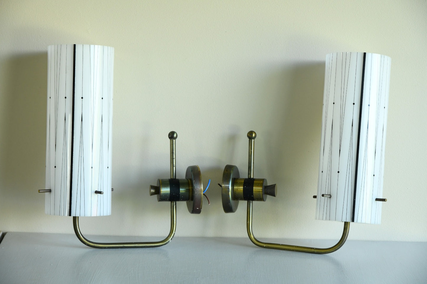 Pair Vintage Wall Lights