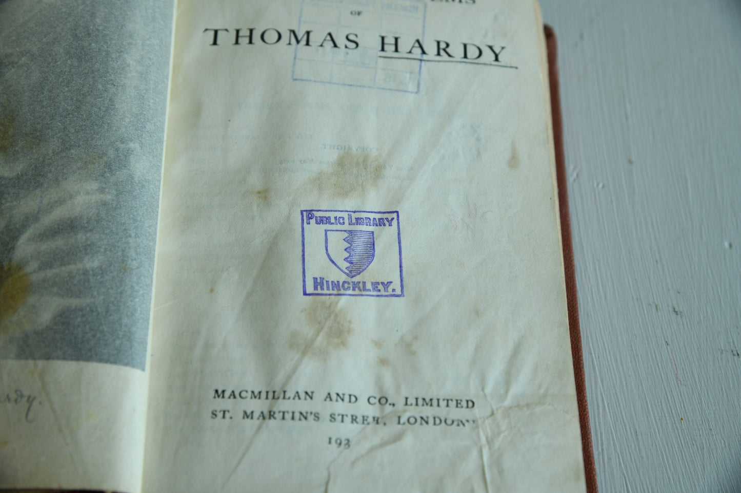 T Hardy Collected Poems