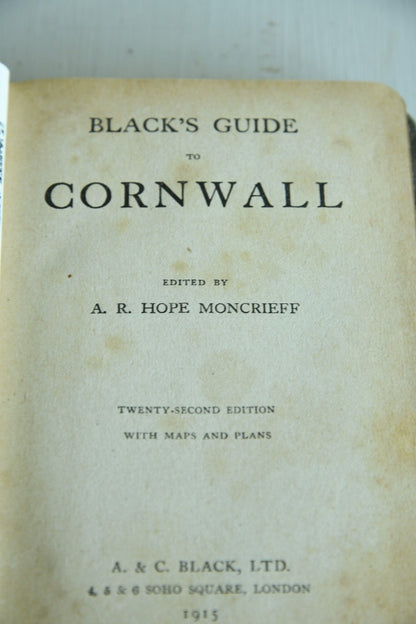 Blacks Guide To Cornwall