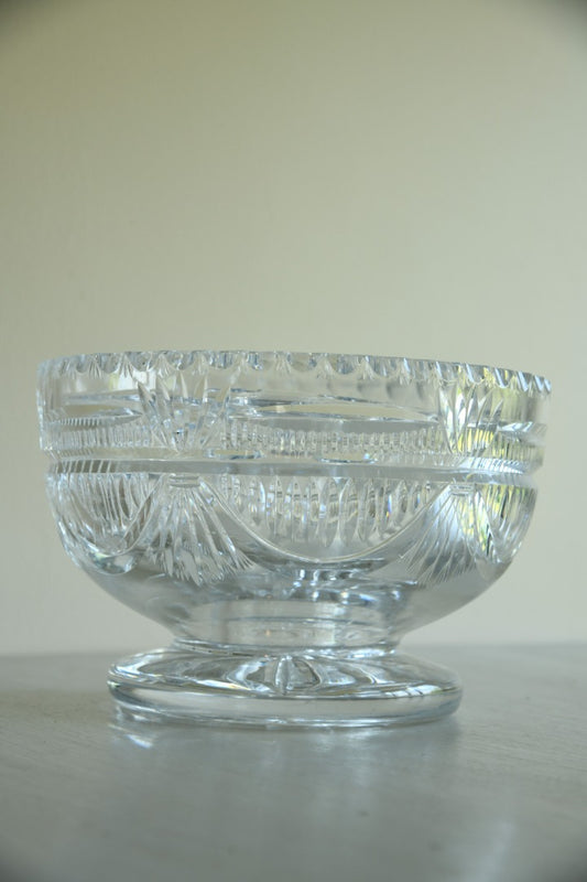 Quality Crystal Flower Bowl