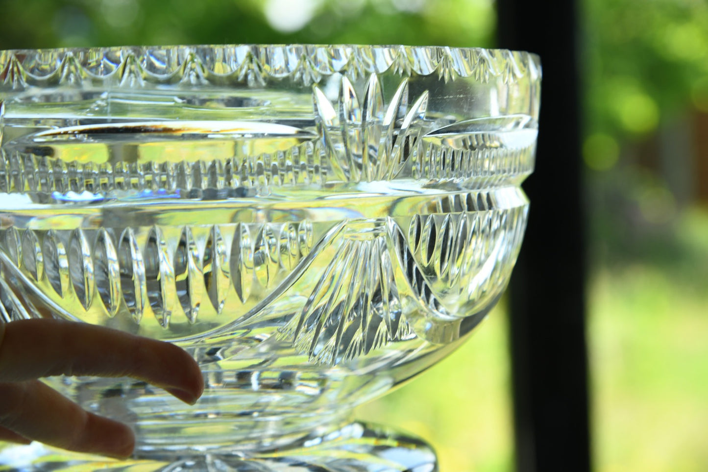 Quality Crystal Flower Bowl