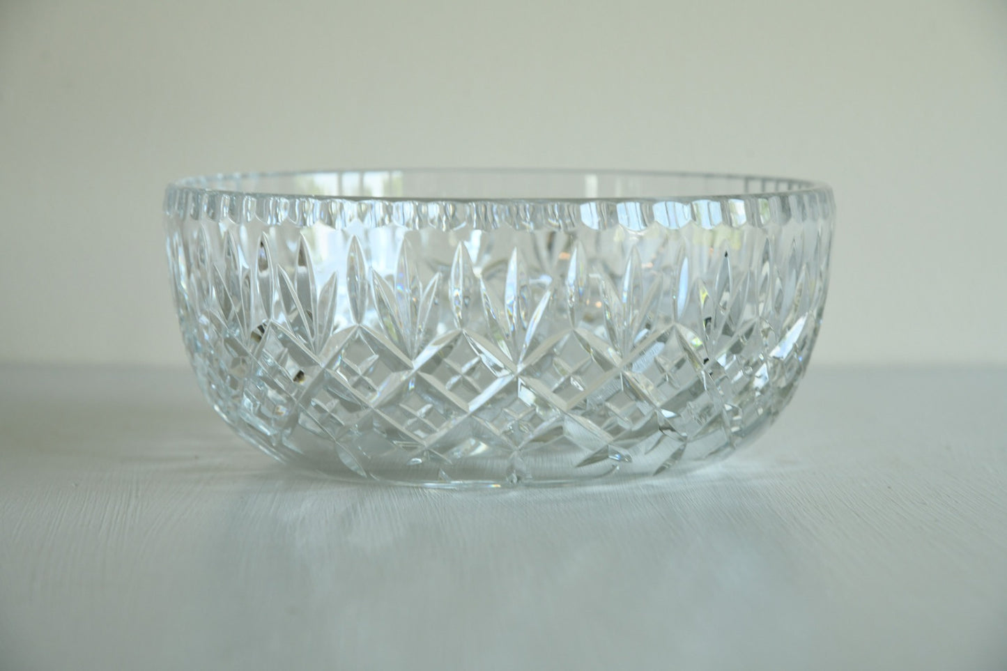 Vintage Glass Bowl Crystal