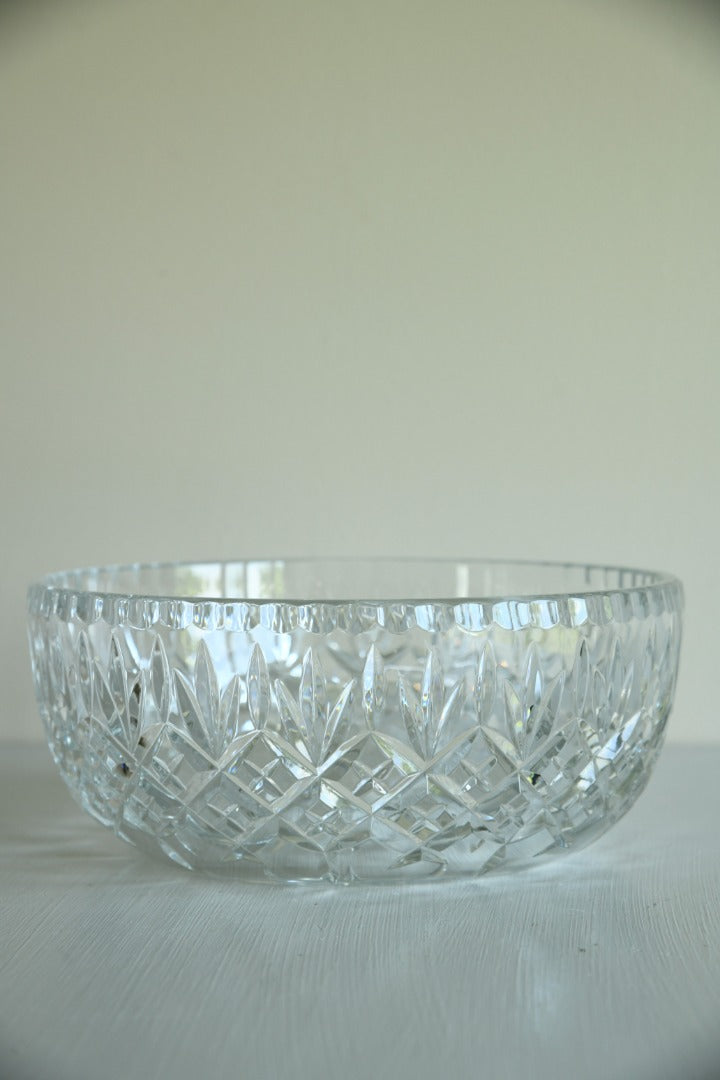 Vintage Glass Bowl Crystal