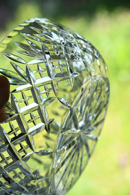 Vintage Glass Bowl Crystal