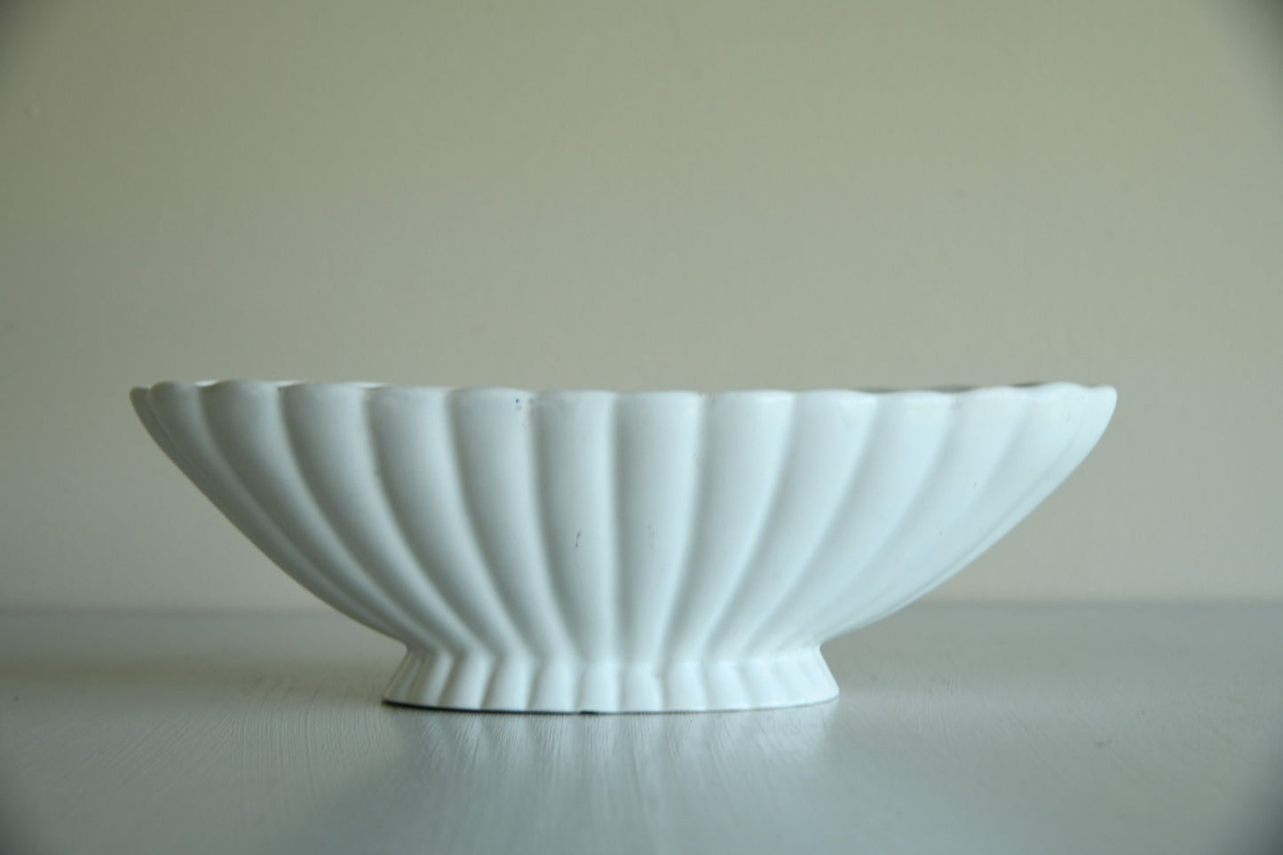 Wedgwood Style White Flower Bowl