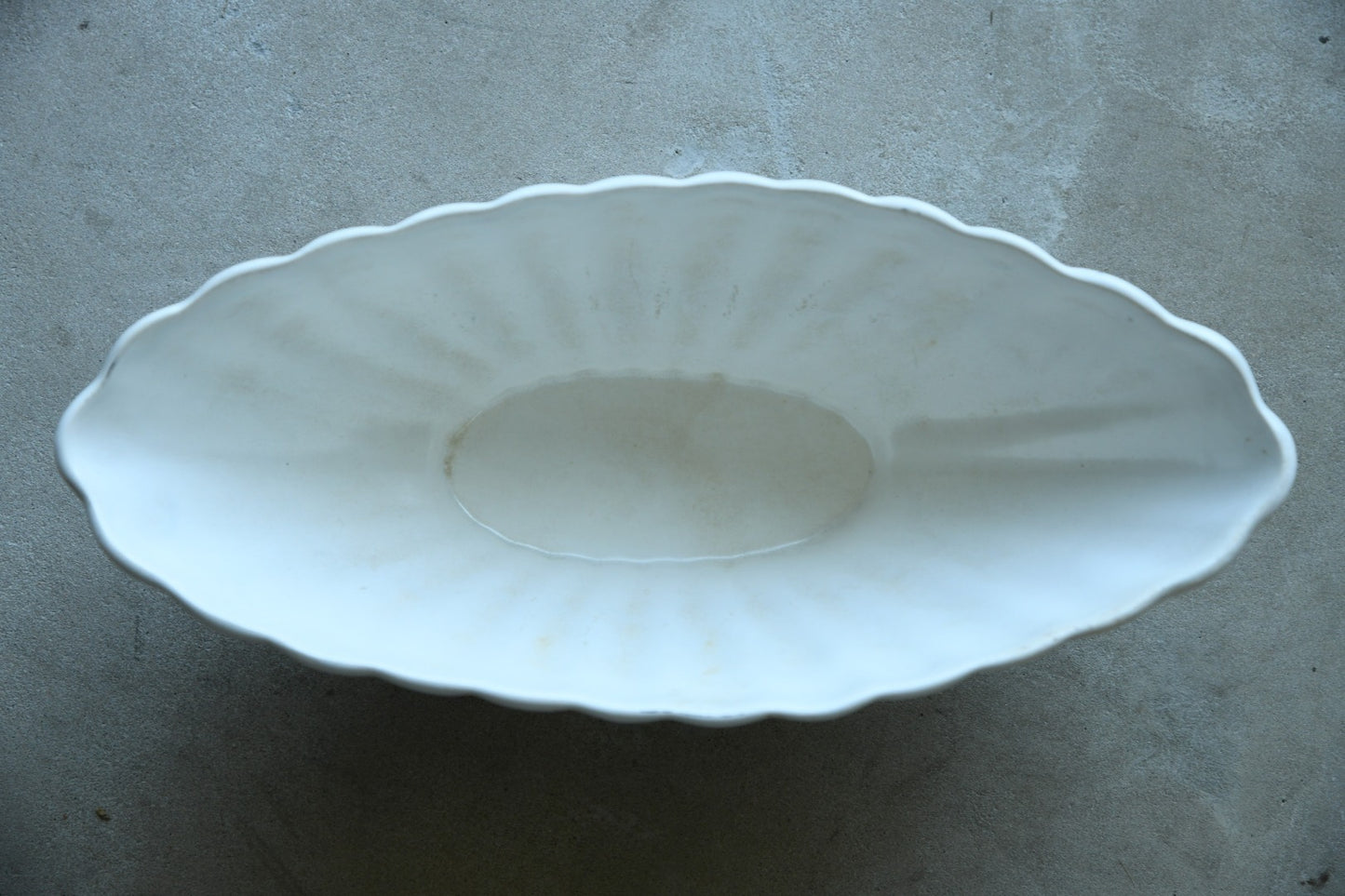 Wedgwood Style White Flower Bowl