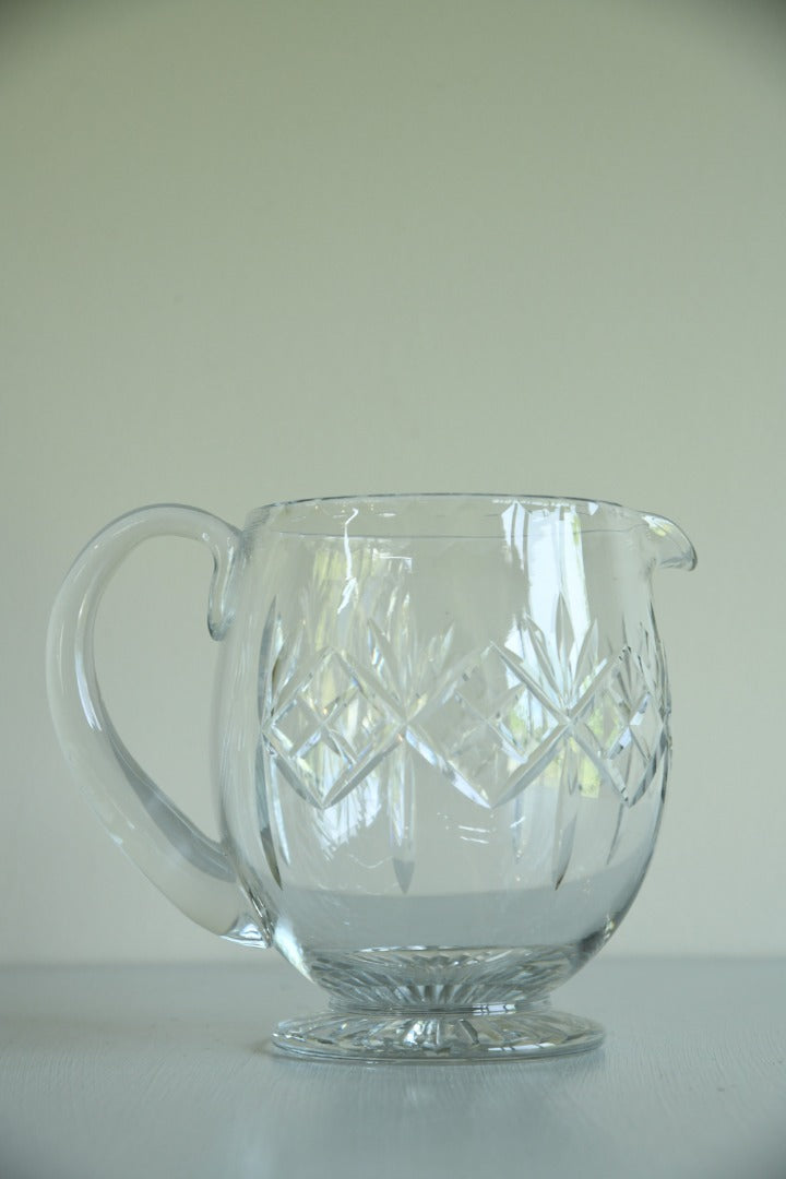 Quality Cut Glass Water Lemonade Jug