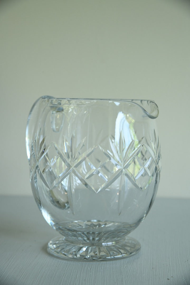 Quality Cut Glass Water Lemonade Jug