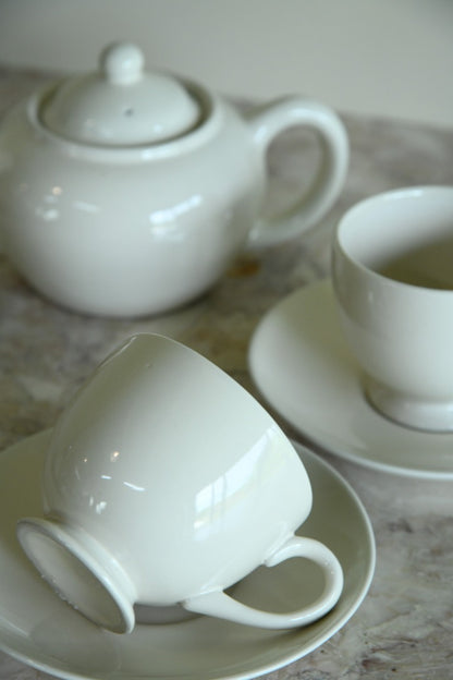 Small Teapot Cups and Saucers