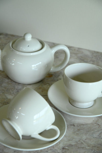 Small Teapot Cups and Saucers