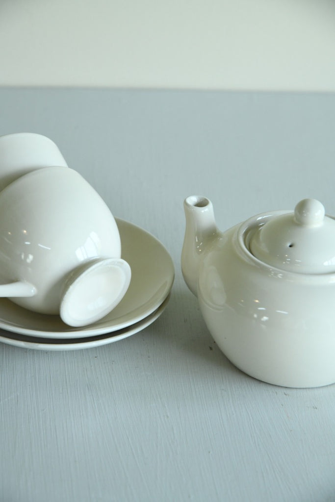 Small Teapot Cups and Saucers