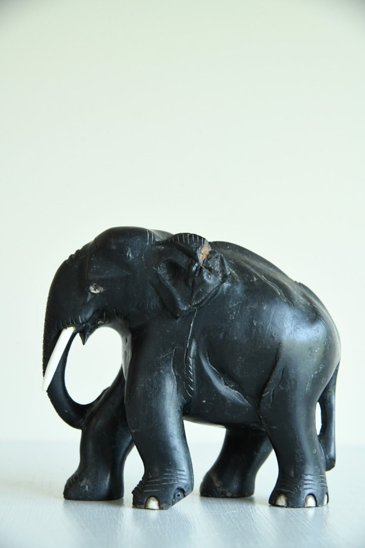 Carved Ebony Elephant