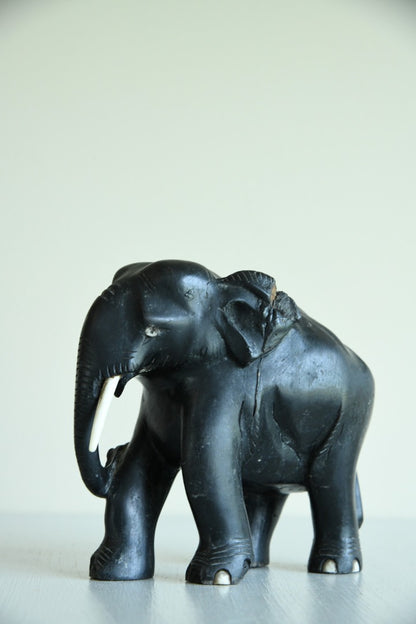 Carved Ebony Elephant