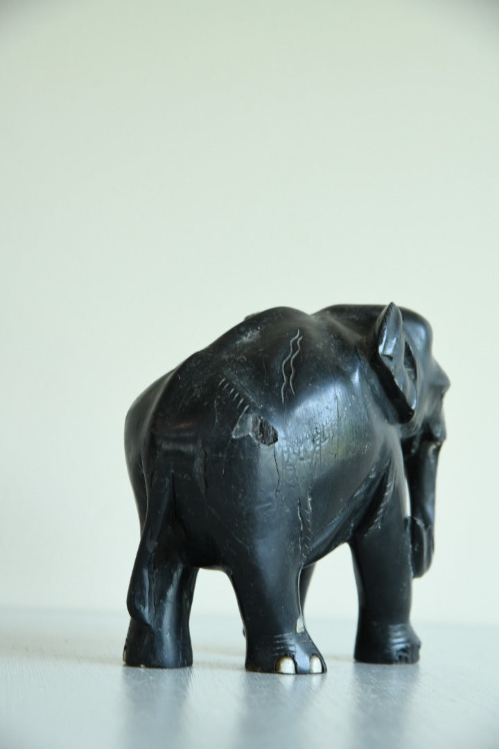 Carved Ebony Elephant