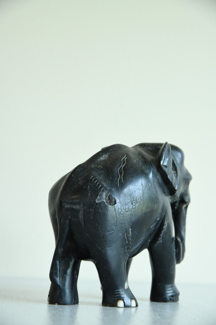 Carved Ebony Elephant