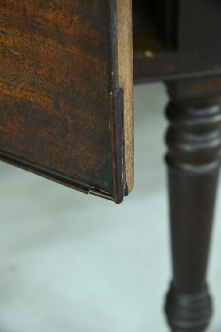 Large Antique Mahogany Sideboard Server Dresser Cabinet