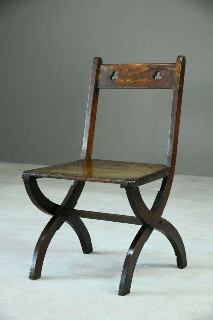 Arts and Crafts Single Oak Chair