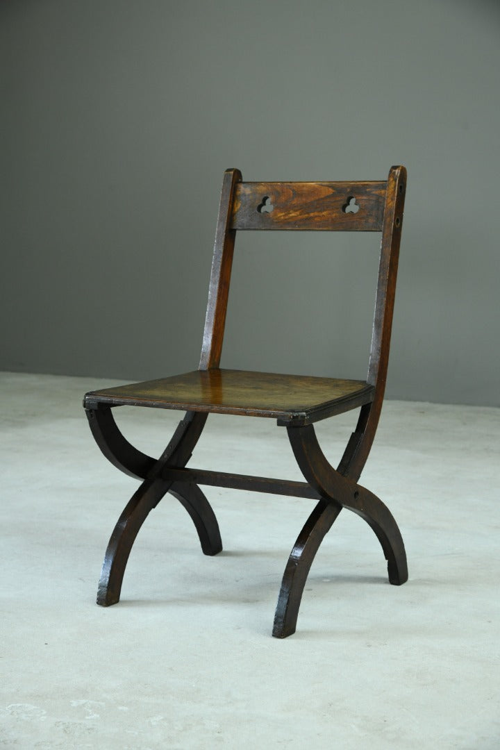 Arts and Crafts Single Oak Chair