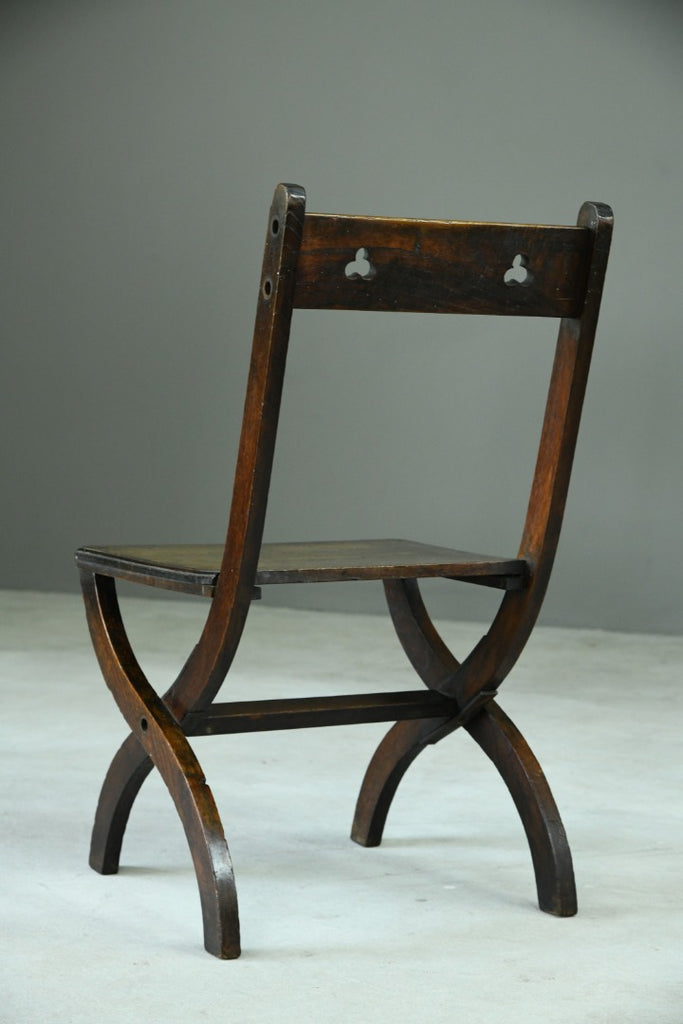 Arts and Crafts Single Oak Chair
