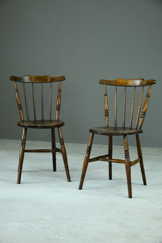 Pair Country Ibex Kitchen Chairs
