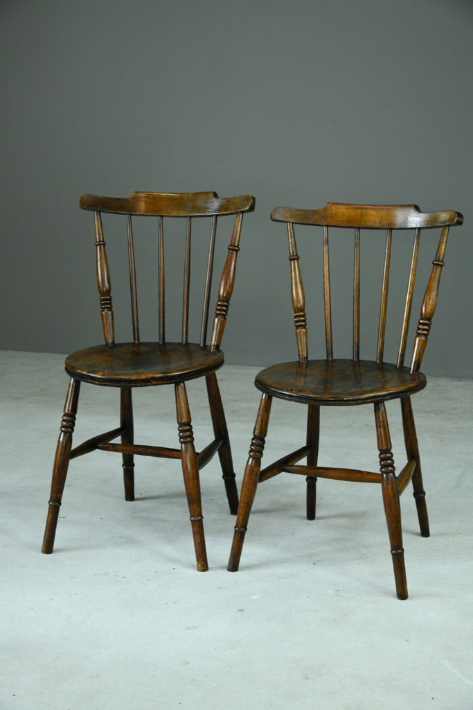 Pair Country Ibex Kitchen Chairs