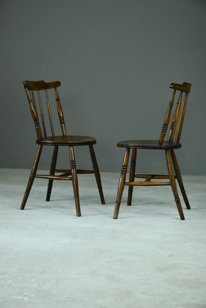 Pair Country Ibex Kitchen Chairs