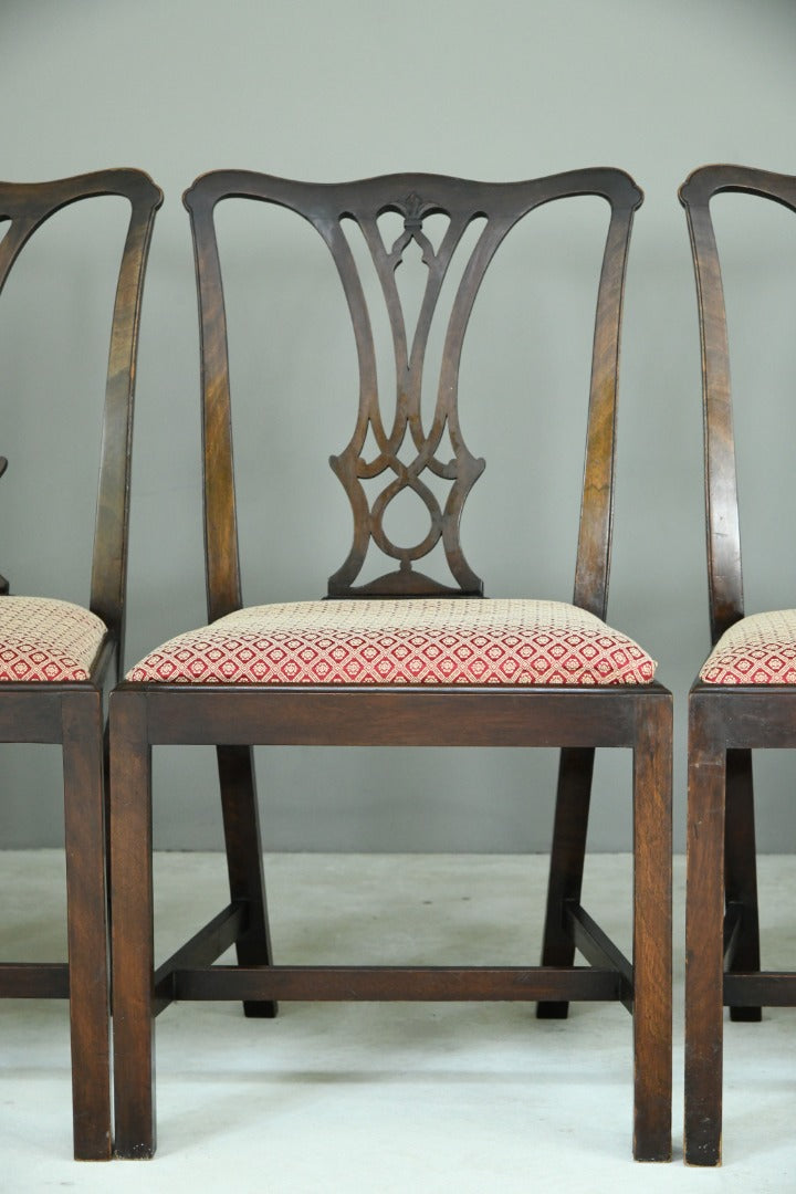 Set 6 Chippendale Dining Chairs