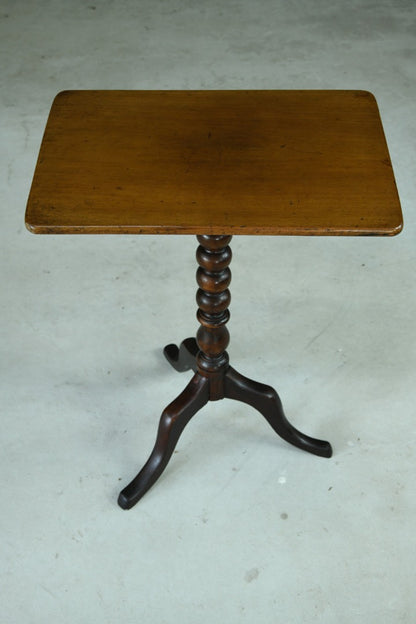 Antique Mahogany Occasional Tilt Top Table