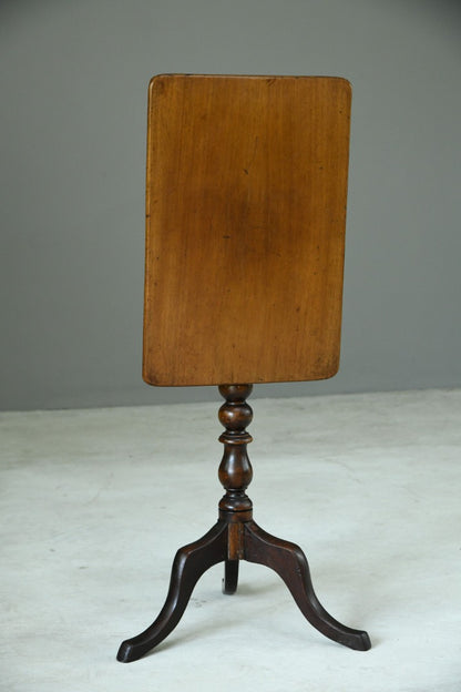 Antique Mahogany Occasional Tilt Top Table