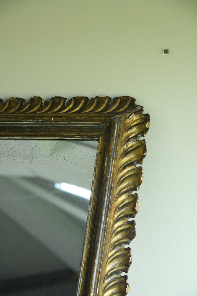 Antique Continental Gilt Mirror