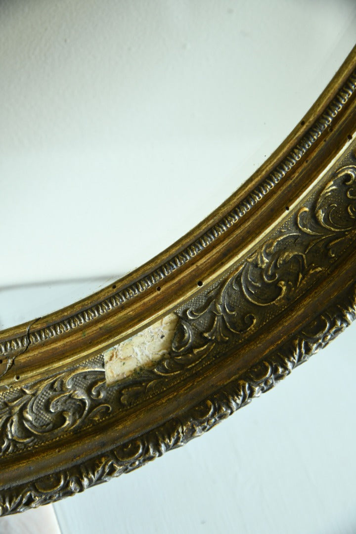 Pair Edwardian Oval Picture Frames
