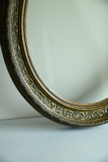 Pair Edwardian Oval Picture Frames