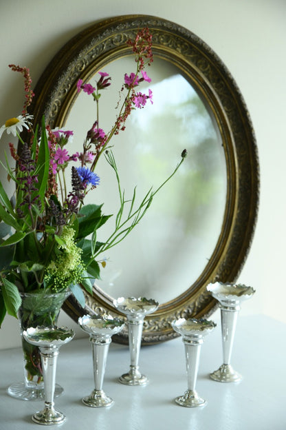 Pair Edwardian Oval Picture Frames