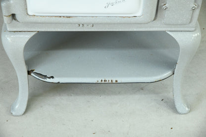 1930s Grey Enamel Electric Cooker