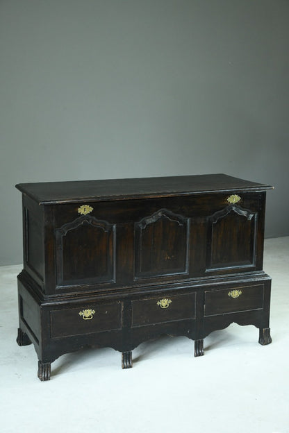 George III Oak Mule Chest